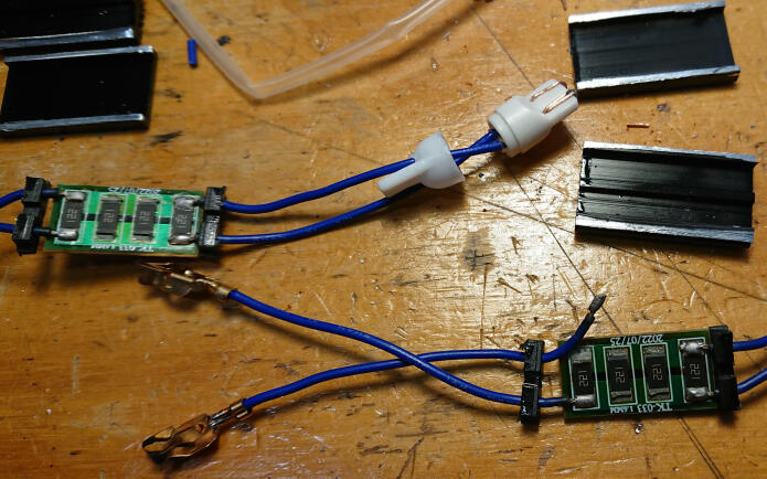 Развалившийся нагрузочный резистор