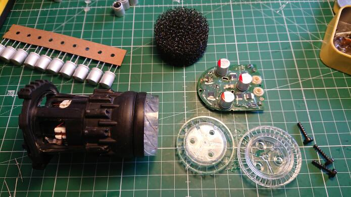 Dyson v12 turbine and main PCB