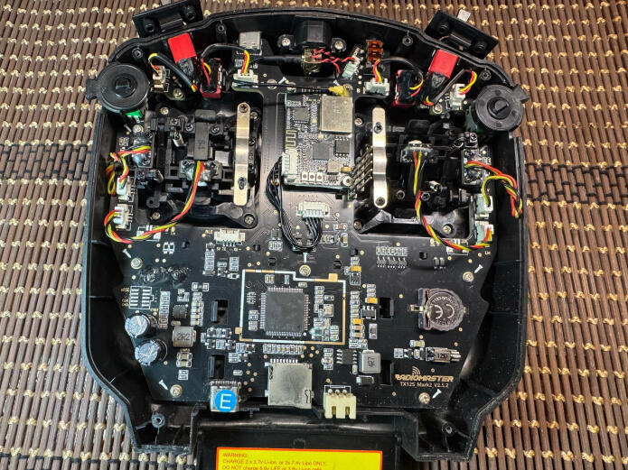 Liquid-damaged PCB