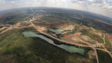 Quarry from the air