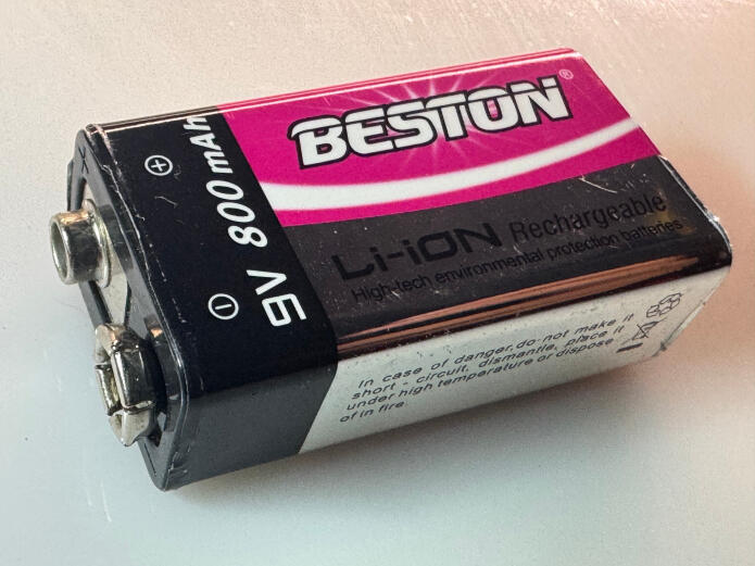 Battery 9V 800mAh