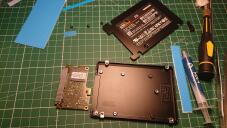 Adding thermal paste